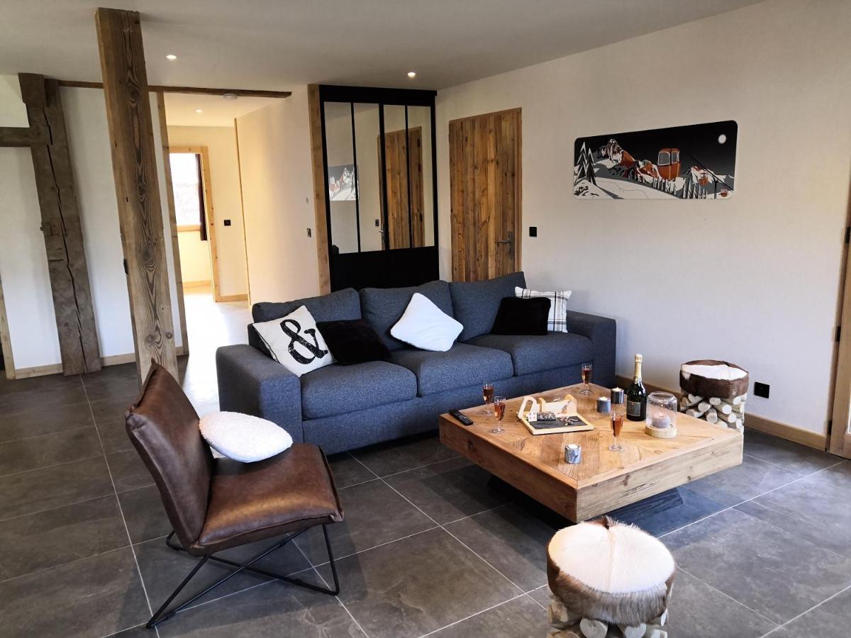 Chez Lucienne, Jacuzzi Et Sauna Samoens Exterior photo