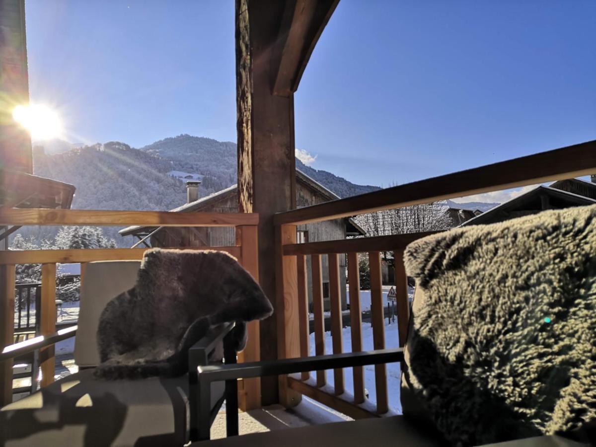 Chez Lucienne, Jacuzzi Et Sauna Samoens Exterior photo