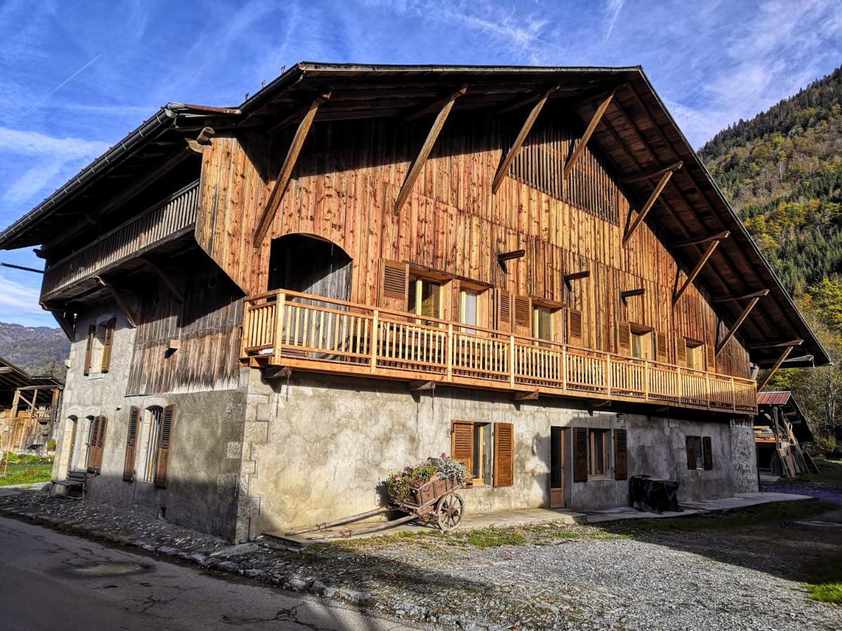 Chez Lucienne, Jacuzzi Et Sauna Samoens Exterior photo