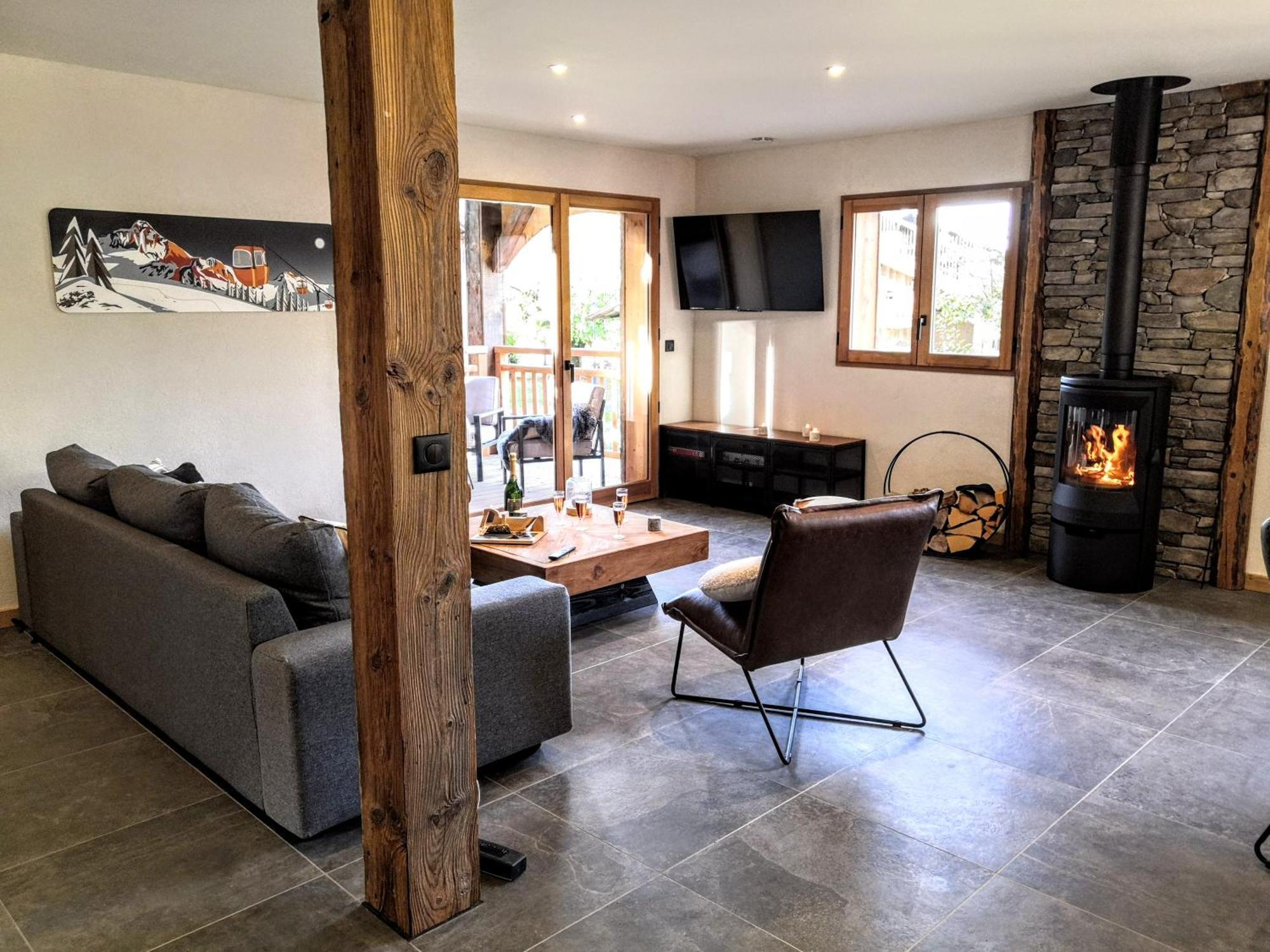 Chez Lucienne, Jacuzzi Et Sauna Samoens Exterior photo