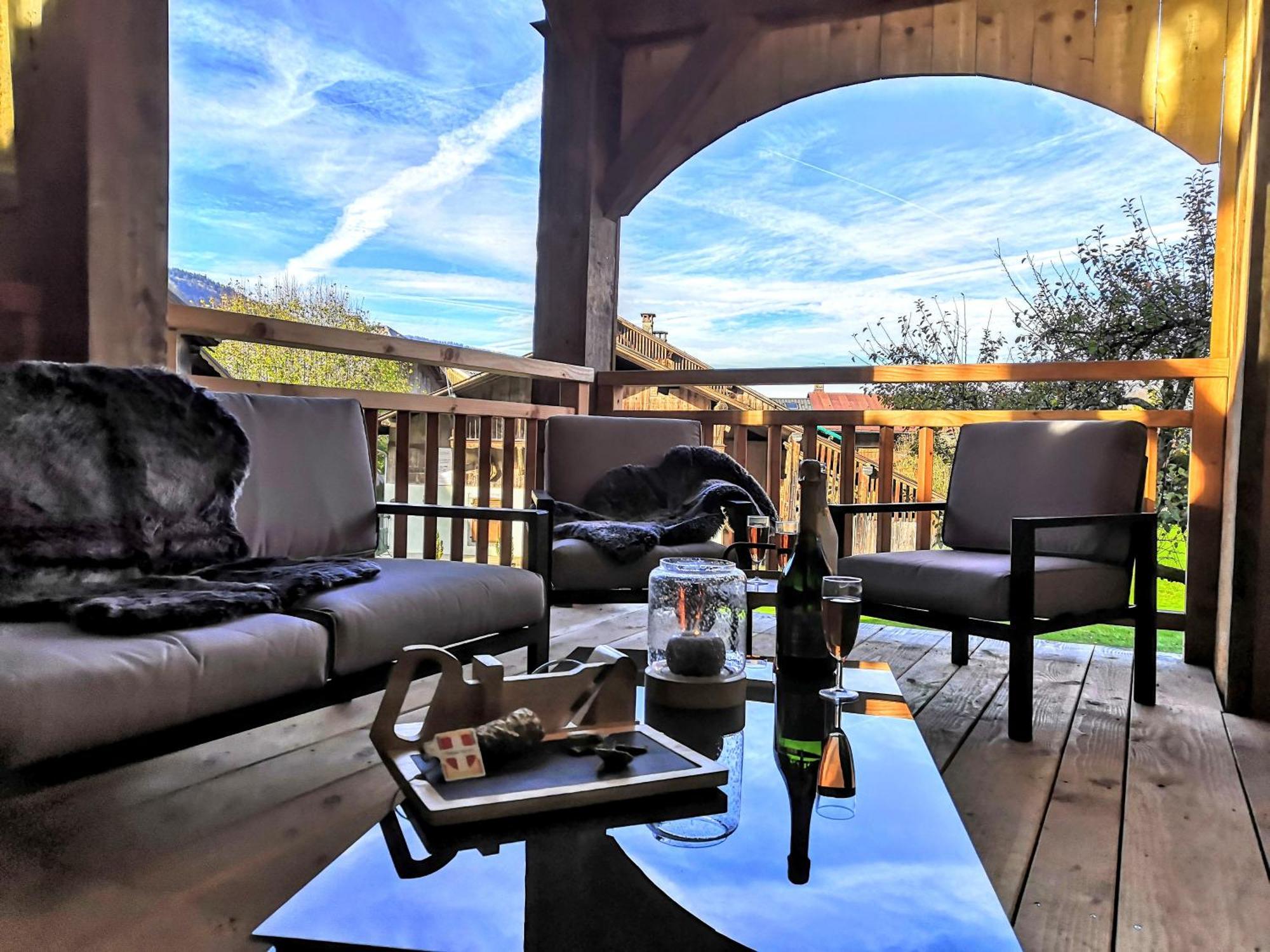Chez Lucienne, Jacuzzi Et Sauna Samoens Exterior photo